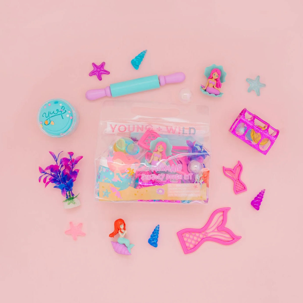 Sensory Dough Bag - Mermaid