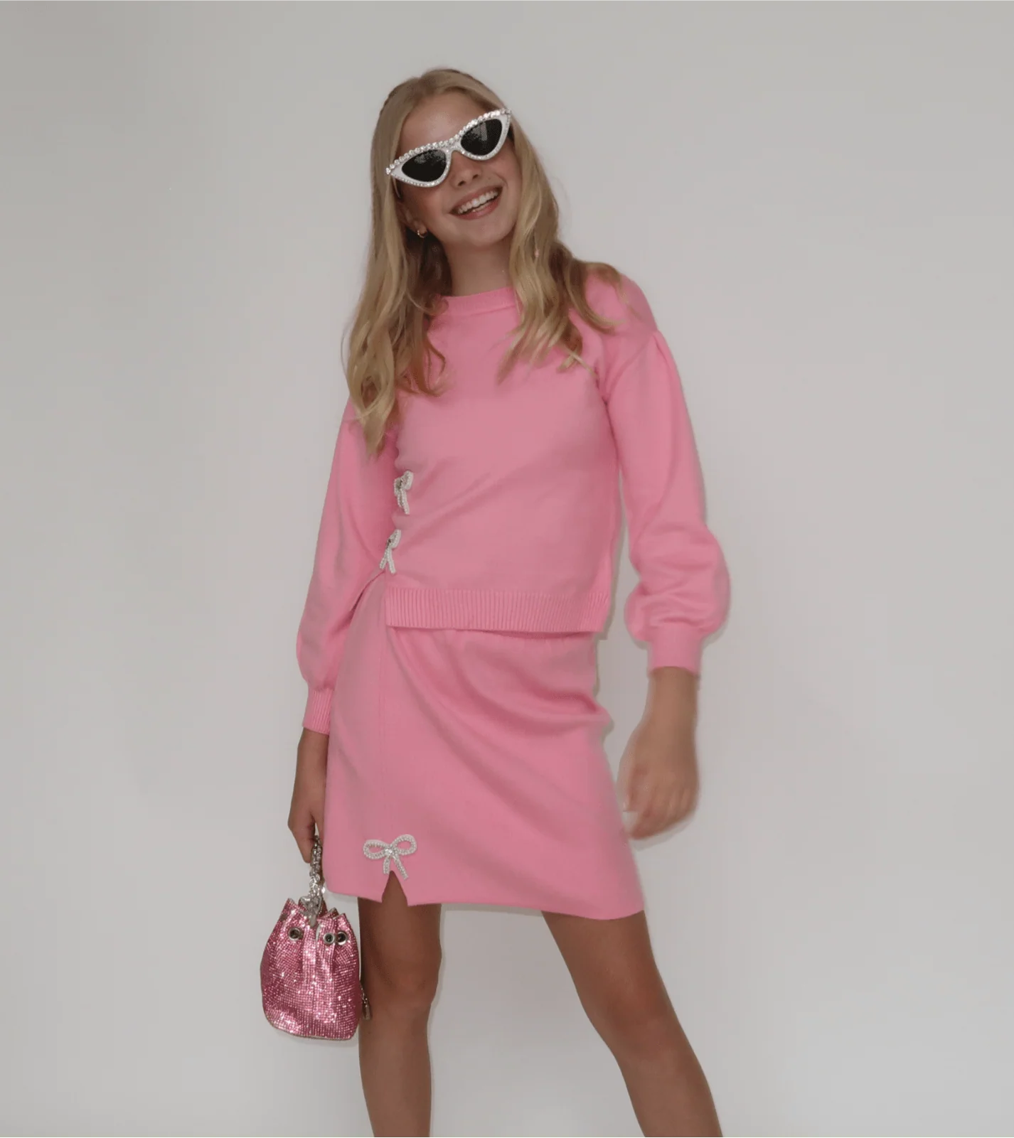 Pretty in Pink Bow Set