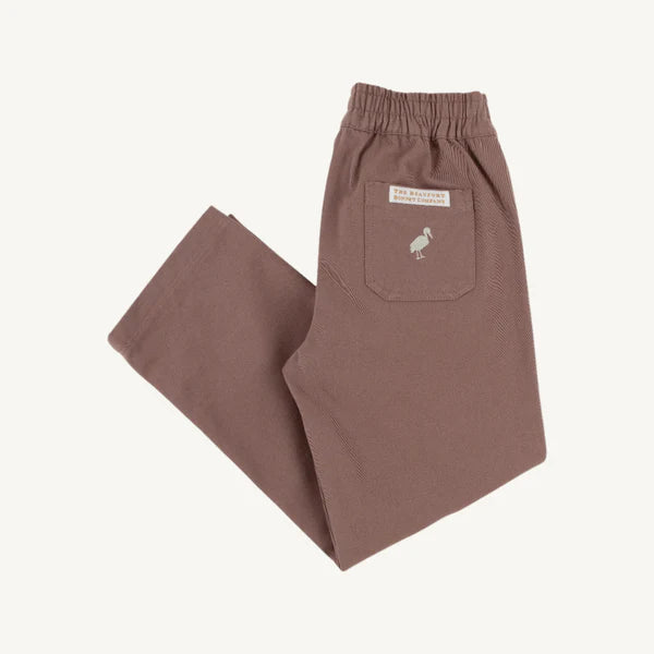The Beaufort Bonnet Company - Sheffield Pants Gray Bay Brown