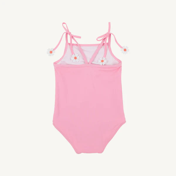 Hamptons Hot Pink Seashore Sherbert Floral St Lucia Swimsuit