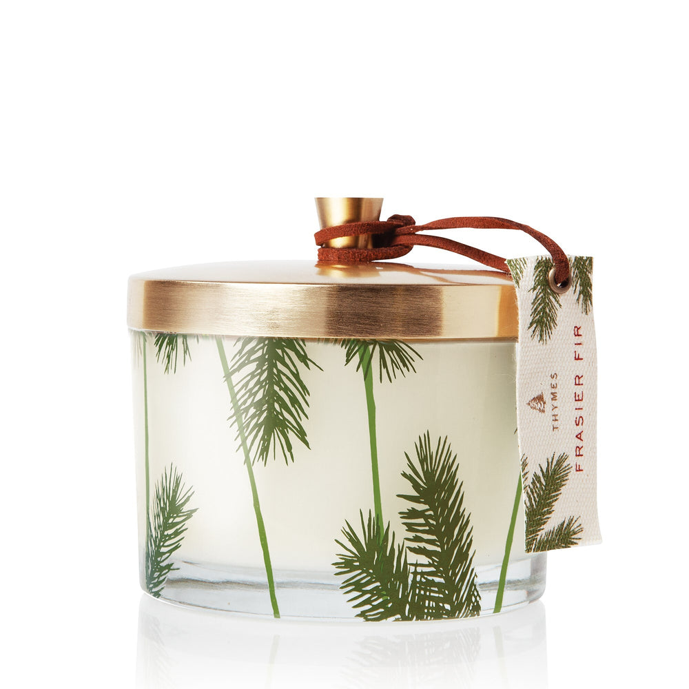 Thyme - Frasier Fir Poured Candle, Pine Needle 3-Wick