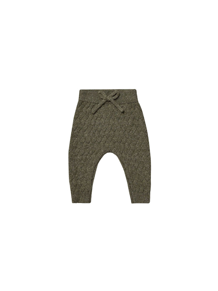 Quincy Mae - Forest Knit Pant LAST ONE 12-18m