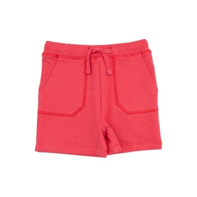 Angel Dear - Red French Terry Everyday Shorts