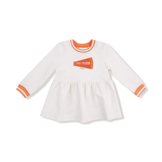 Go Team Varsity White Dress