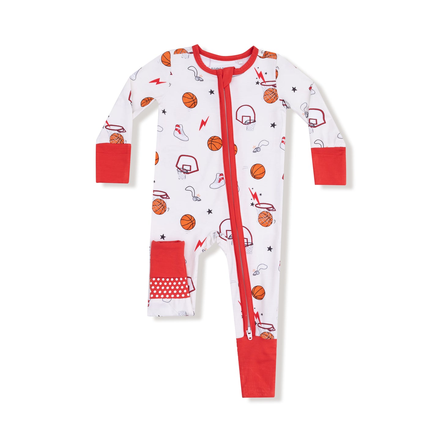 Basketball Zipper Romper