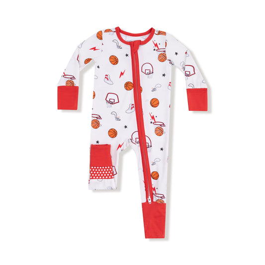 Basketball Zipper Romper