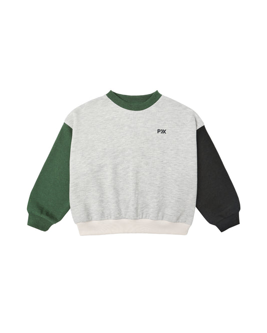 Heathered Ash Relaxed Sweatshirt