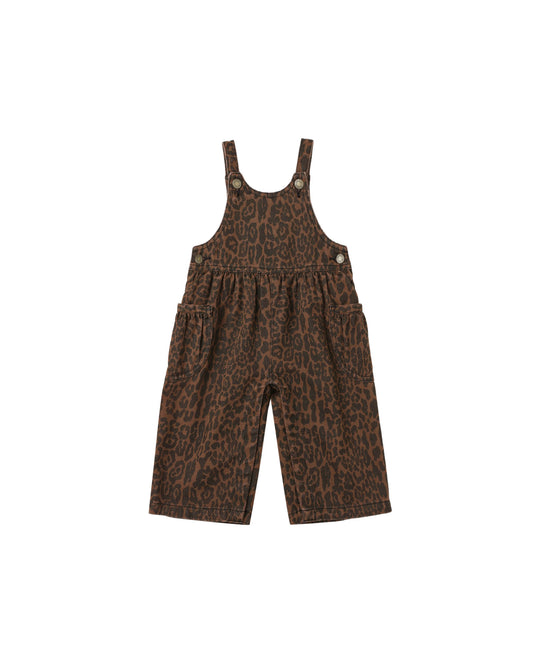 Leopard Wide Leg Overall