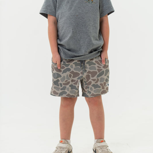 Classic Deer Camo Athletic Shorts