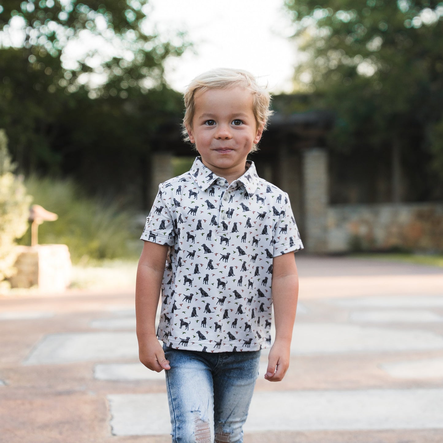 Ducks & Dogs Youth Polo