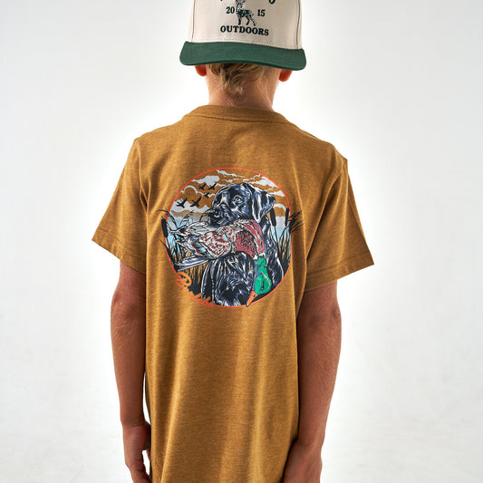 Duck Dog Brown Tee