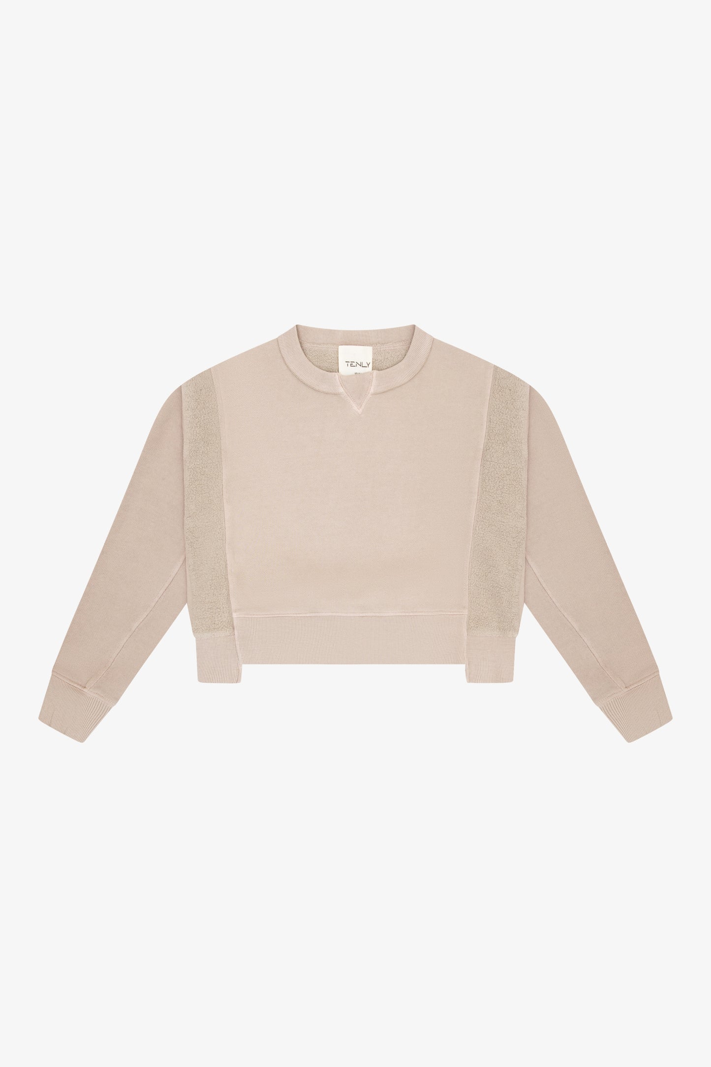 Soy Latte Cotton Fleece Sweater