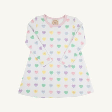 We Heart You Long Sleeve Polly Play Dress