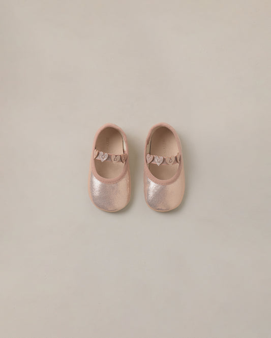 Pink Shimmer Baby Ballet Flats