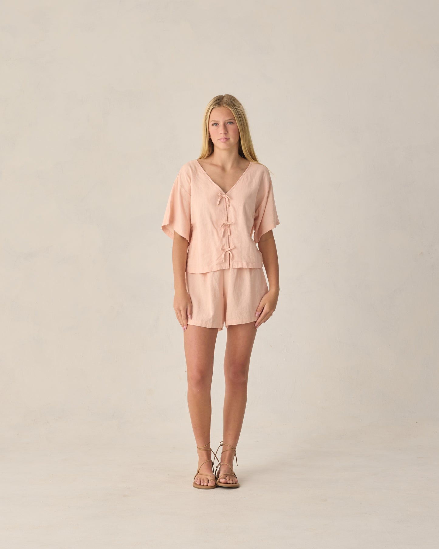 Teen Blush Juniper Set by Rylee & Cru featuring soft pastel blush shades in a coordinated makeup collection for teens.