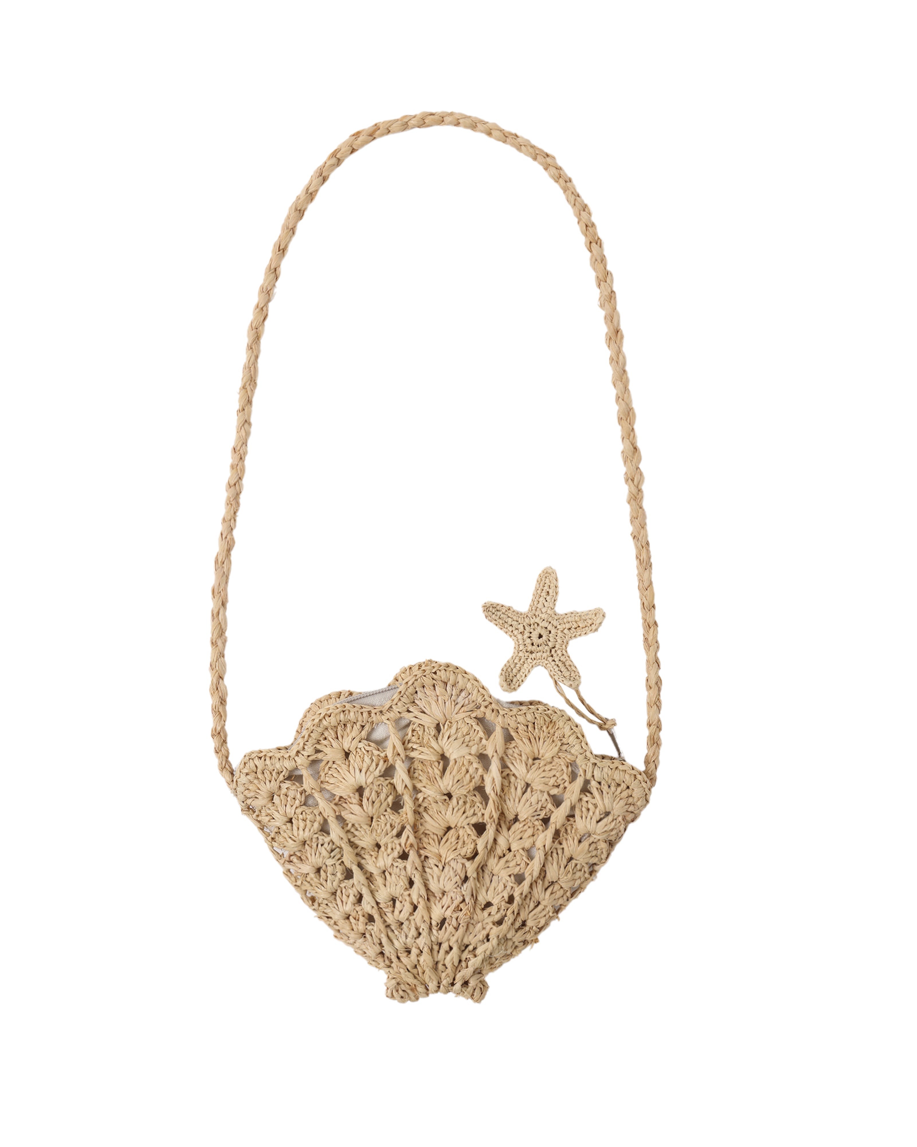 Straw Shell Purse - Sweet E's Children's Boutique
