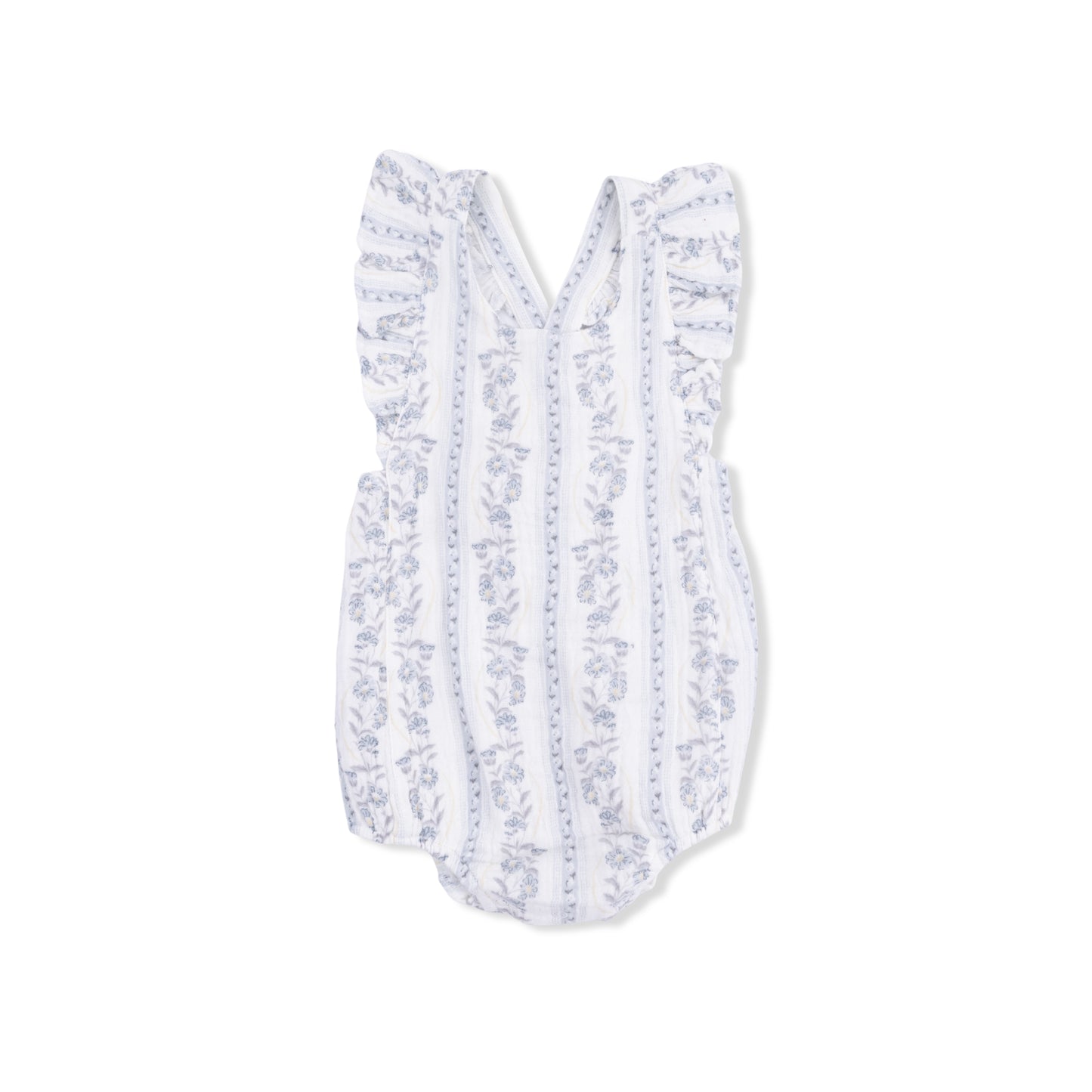 Kimberly Floral Stripe Sunsuit
