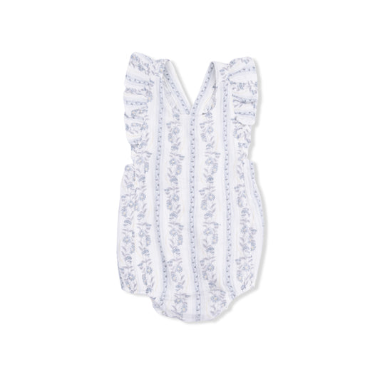 Kimberly Floral Stripe Sunsuit