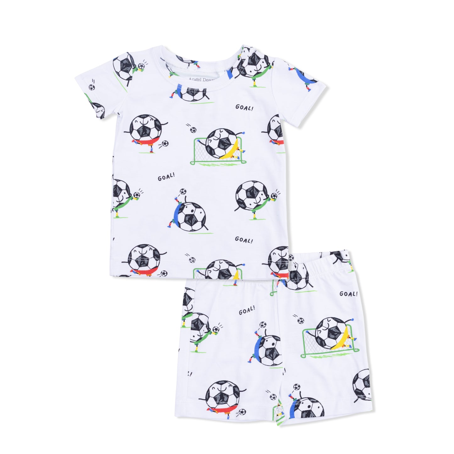 Soccer Balls Playing Soccer Loungewear Short Set