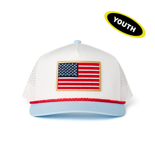 Old Glory Youth Performance Cap