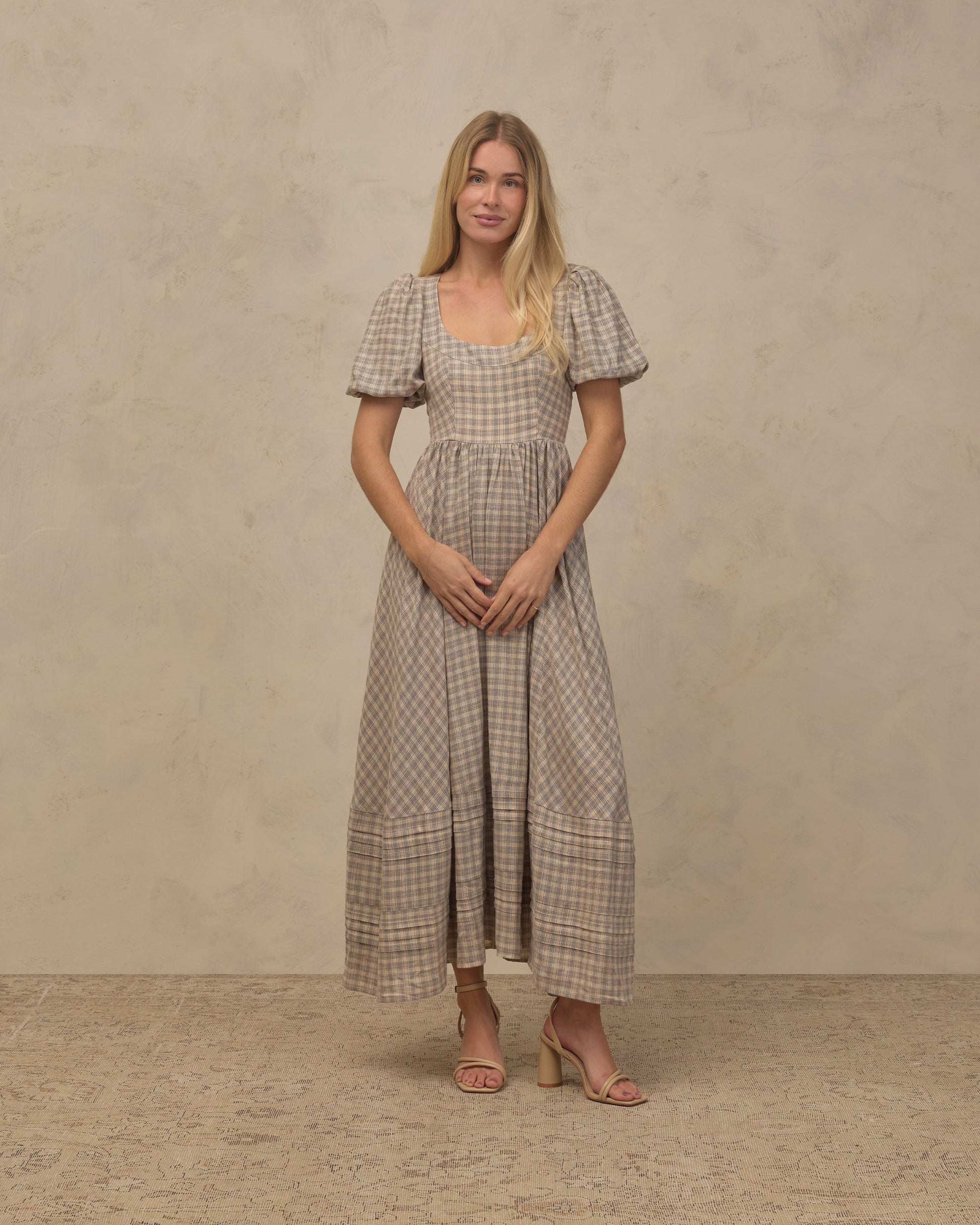 Women's fall plaid Maggie dress by Noralee featuring a stylish plaid pattern and a comfortable fit.
