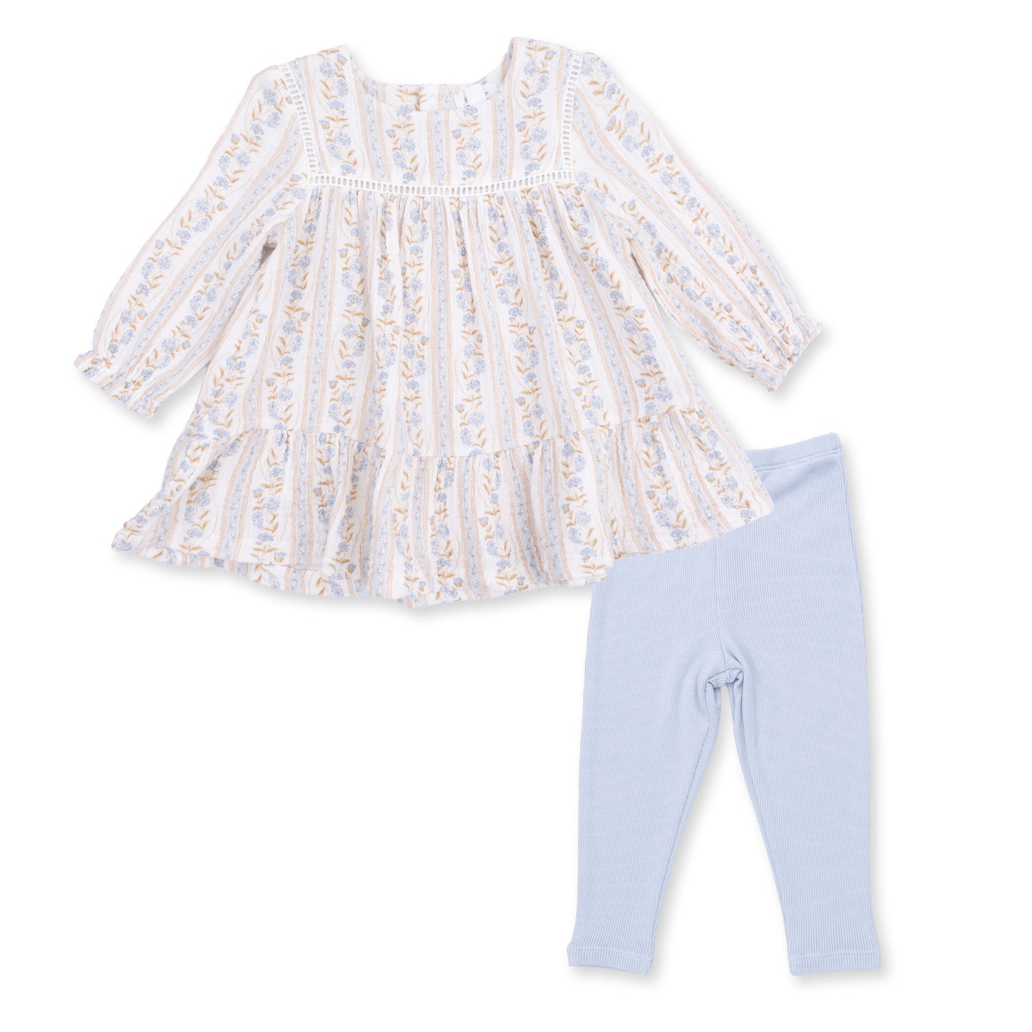 Catarina Floral Tiered Dress & Leggings