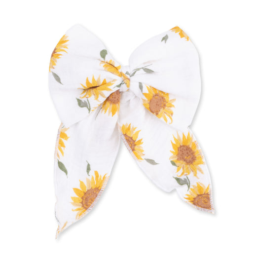 Baby Sunflower Large Bow