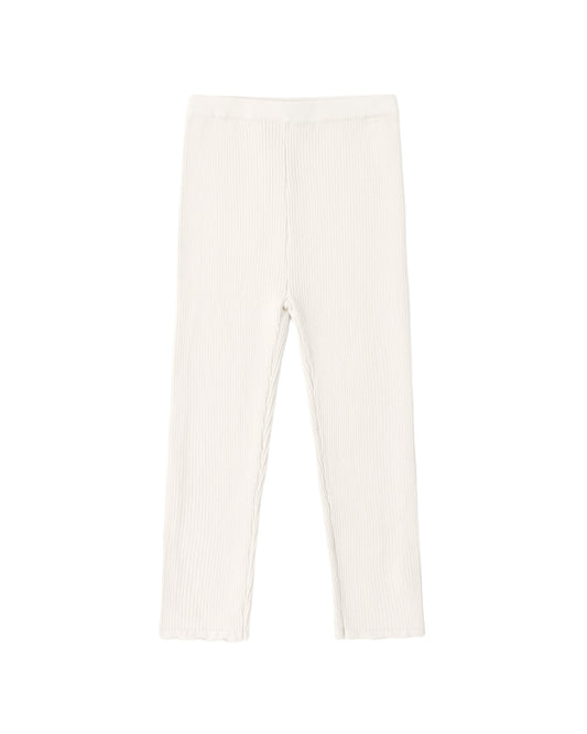 Black natural leggings by Rylee & Cru featuring a close-up of soft, stretchy fabric and comfortable fit.