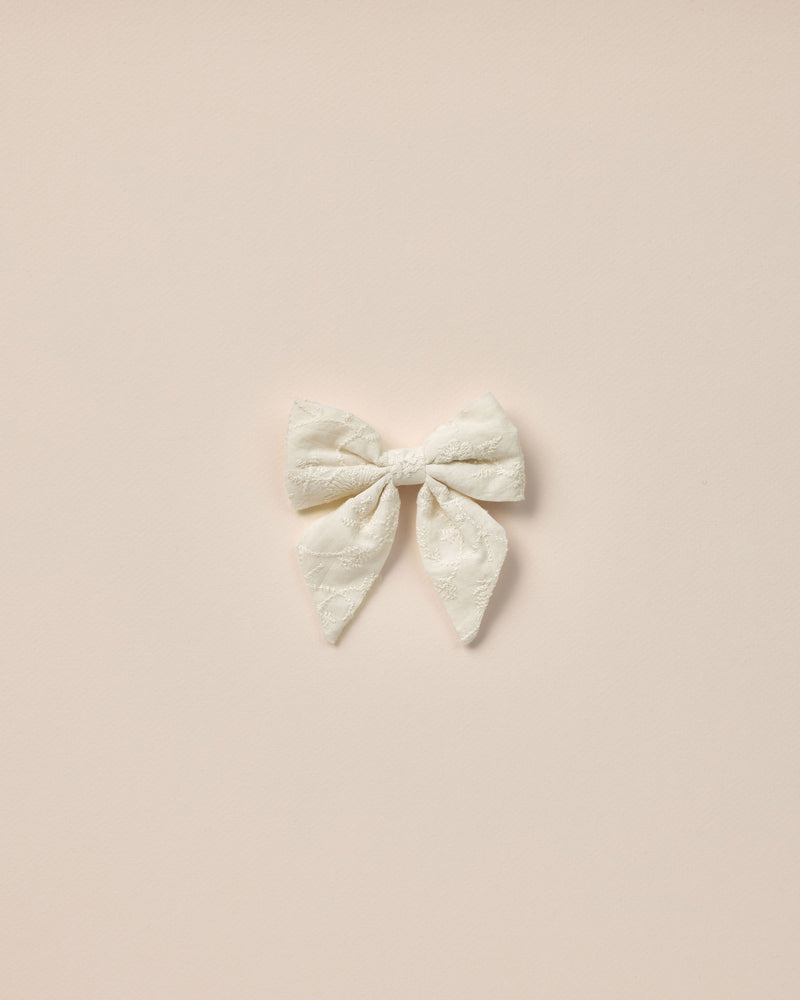 Noralee - Ivory Sailor Bow