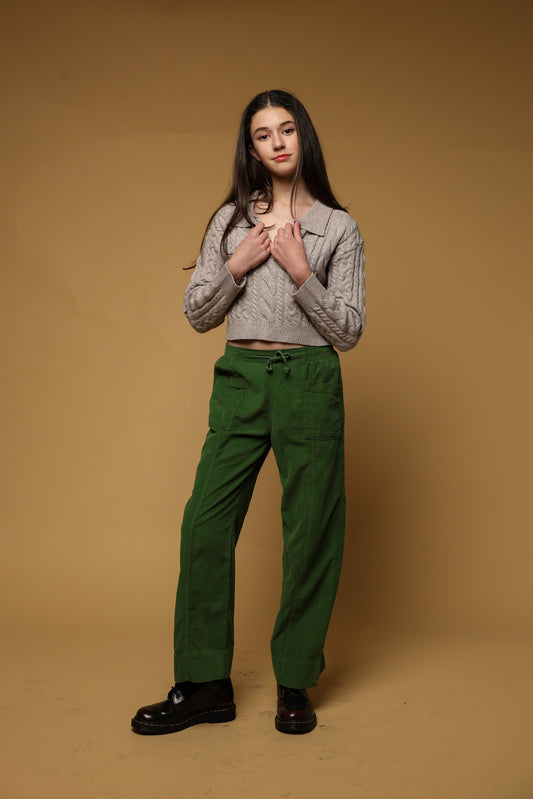 Emerald City Corduroy Wide Leg Pant