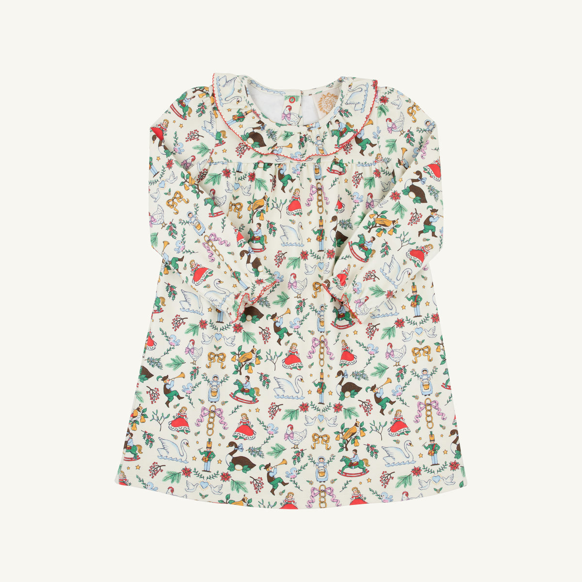 12 Days of Christmas/Richmond Red Ramona Ruffle Dress