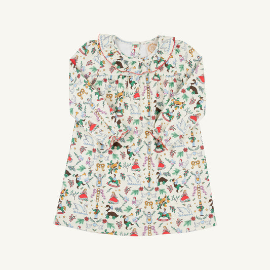 12 Days of Christmas/Richmond Red Ramona Ruffle Dress
