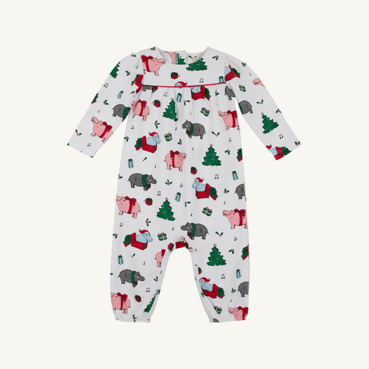 I Want a Hippopotamus Long Sleeve Penny's Playsuit