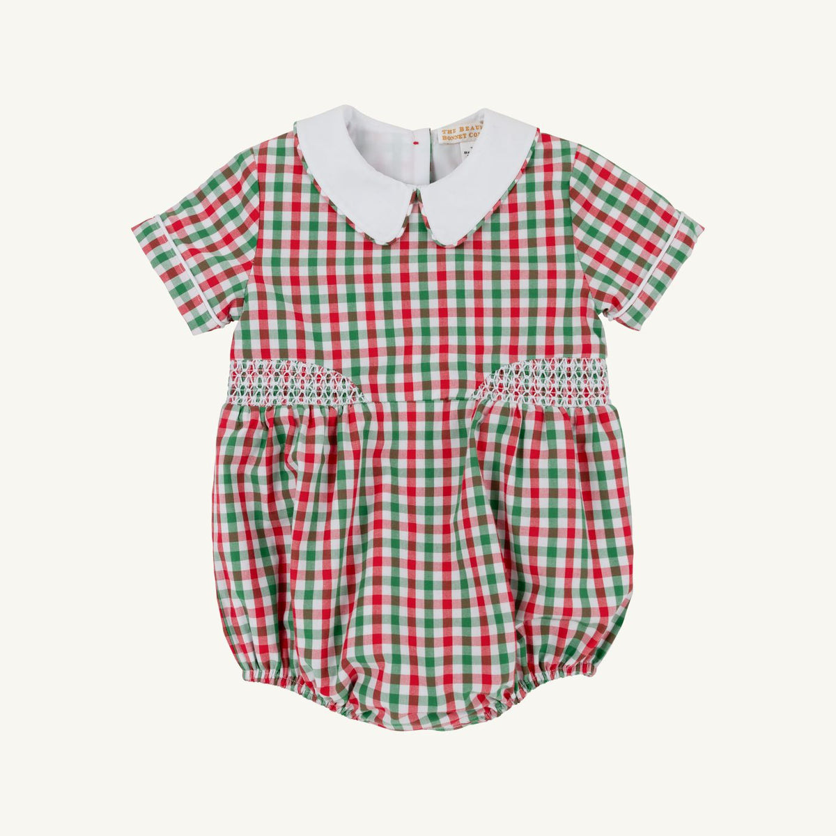 Richmond Red and Kiawah Kelly Green Gingham Brentley Bubble