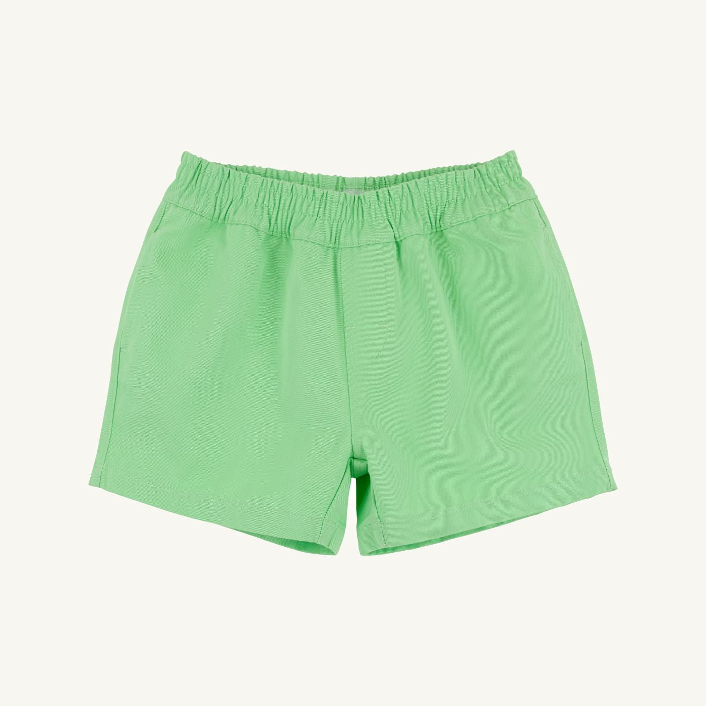 Lexington Lime and Saratoga Stone Sheffield Twill Shorts by The Beaufort Bonnet Company, showing the stylish tailored design and fabric details.