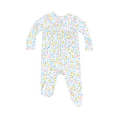 Angel Dear - Caroline's Calico Smocked Footie