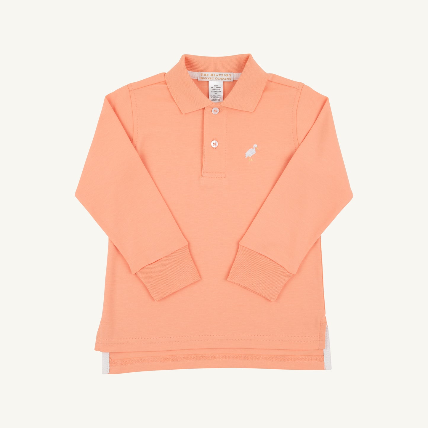 Multicolor Prim and Proper Polo from The Beaufort Bonnet Company featuring seashore sherbet-inspired pastel stripes and classic polo design.