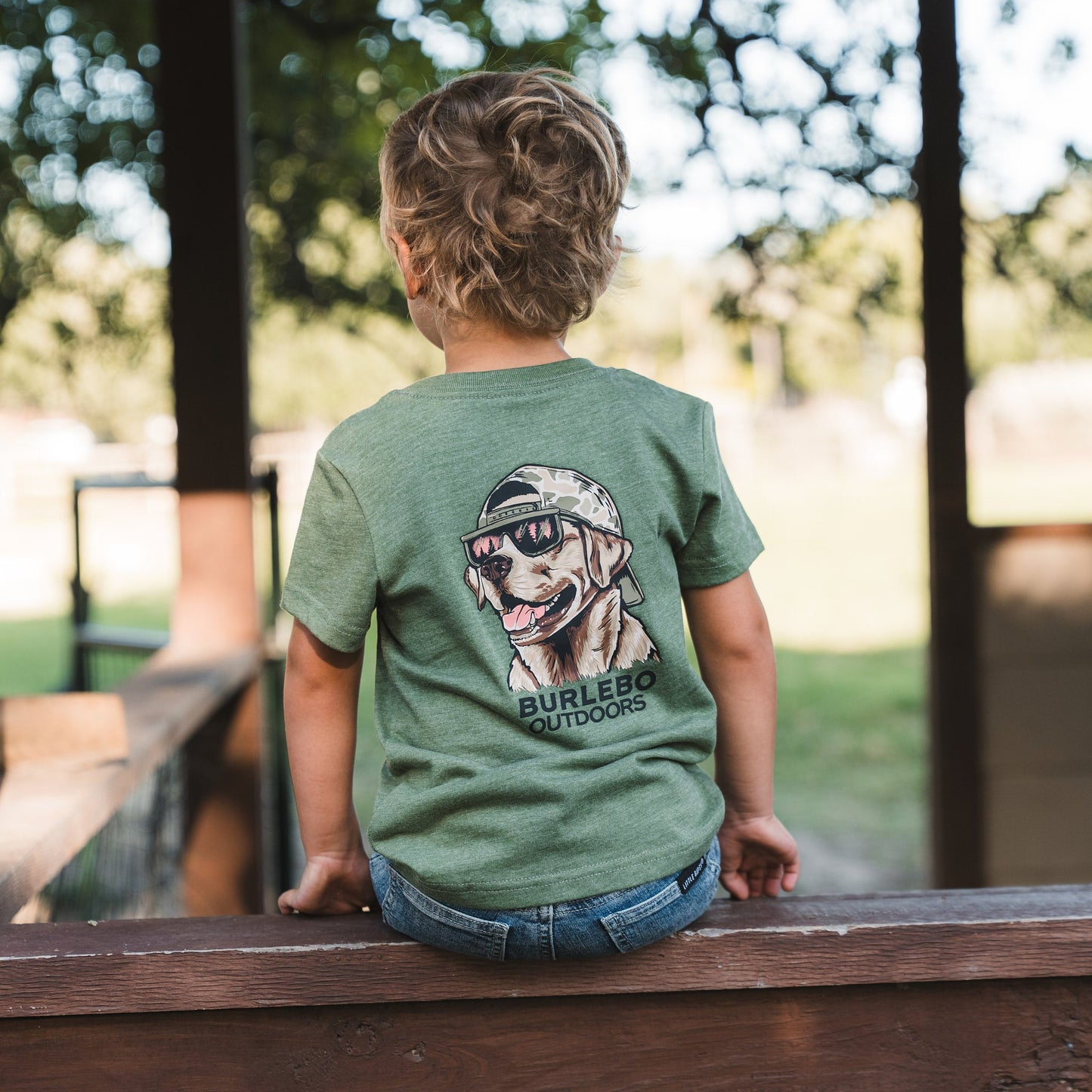 Mallard Camo Dog Tee