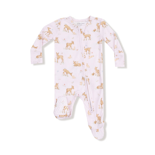 Little Fawn Zip Footie
