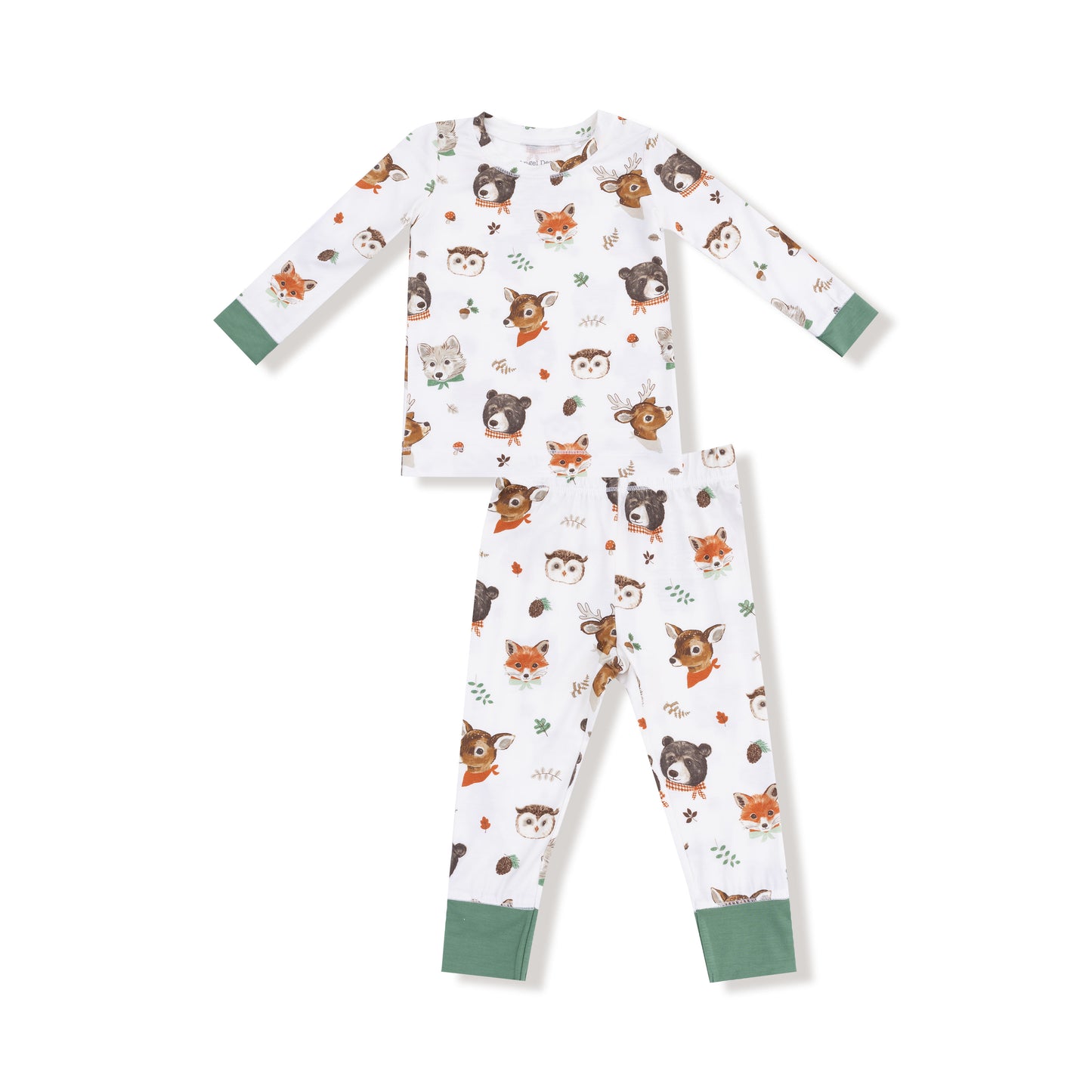 Woodland Animal Faces Loungewear Set
