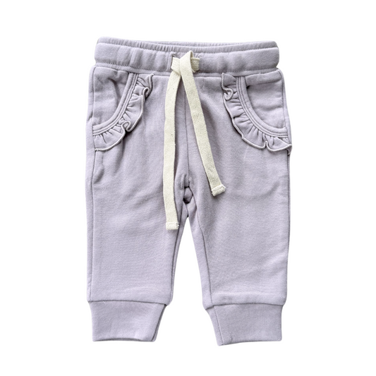 Lavender Cloud Ruffle Jogger