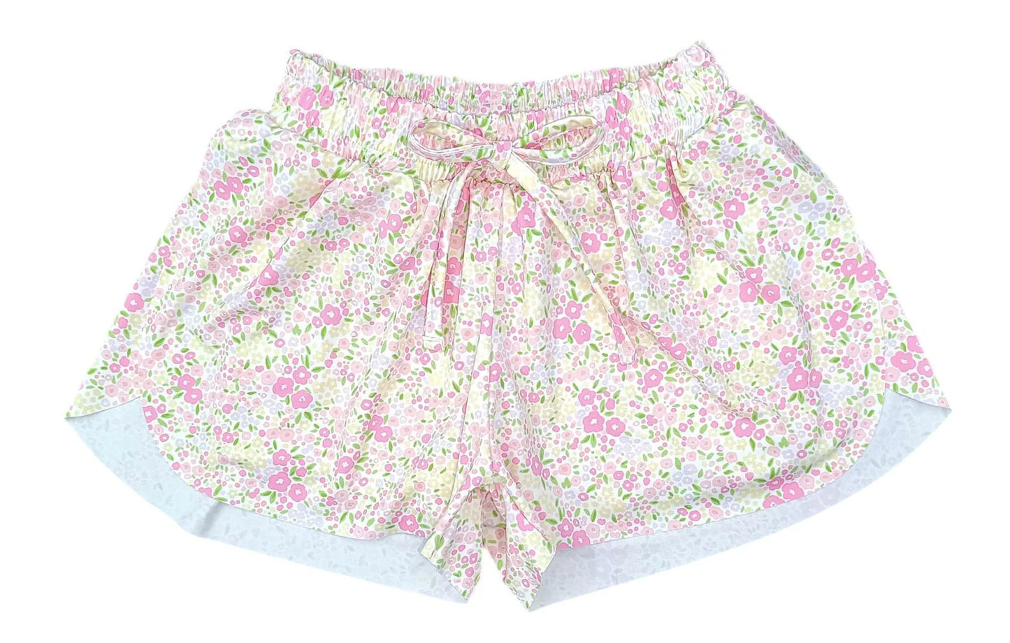 James & Lottie - Fuschia Floral Butterfly Shorts BE