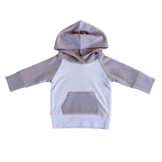 Lavender Cloud Raglan Hoodie