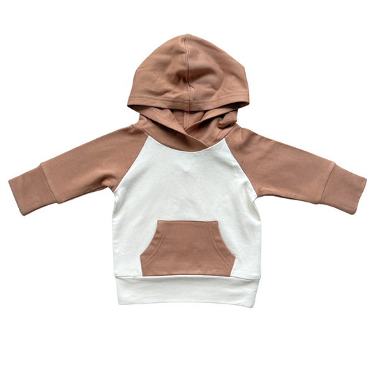 Caramel Raglan Hoodie