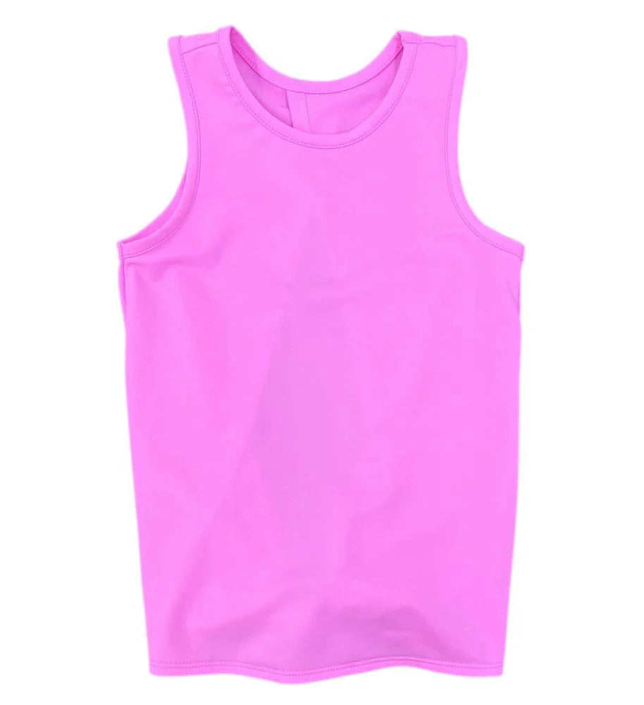 James & Lottie - Cotton Candy Pink Athleisure Tie Back Top BE