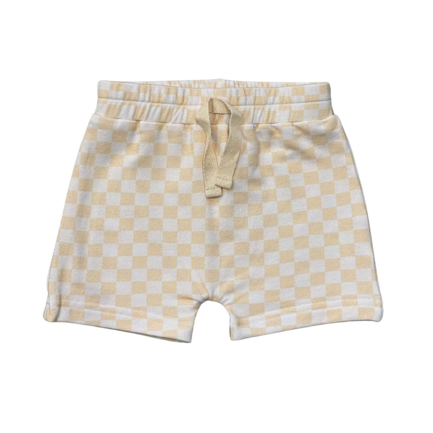 Checkerboard Harem Short