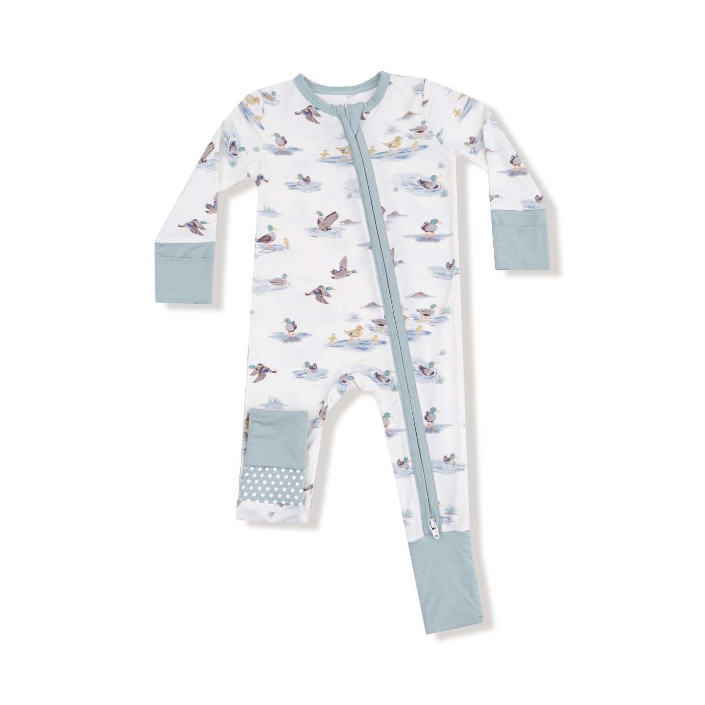 Migrating Mallards Zip Romper