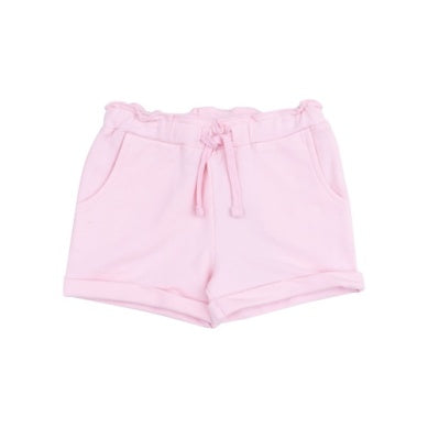 Angel Dear - Pink French Terry Paperbag Shorts
