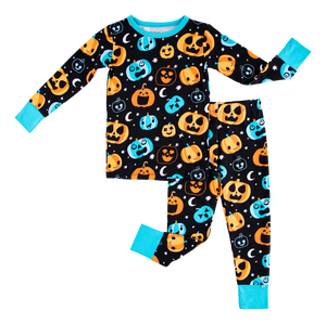 Birdie Bean - Dex 2-piece glow-in-the-dark pajamas