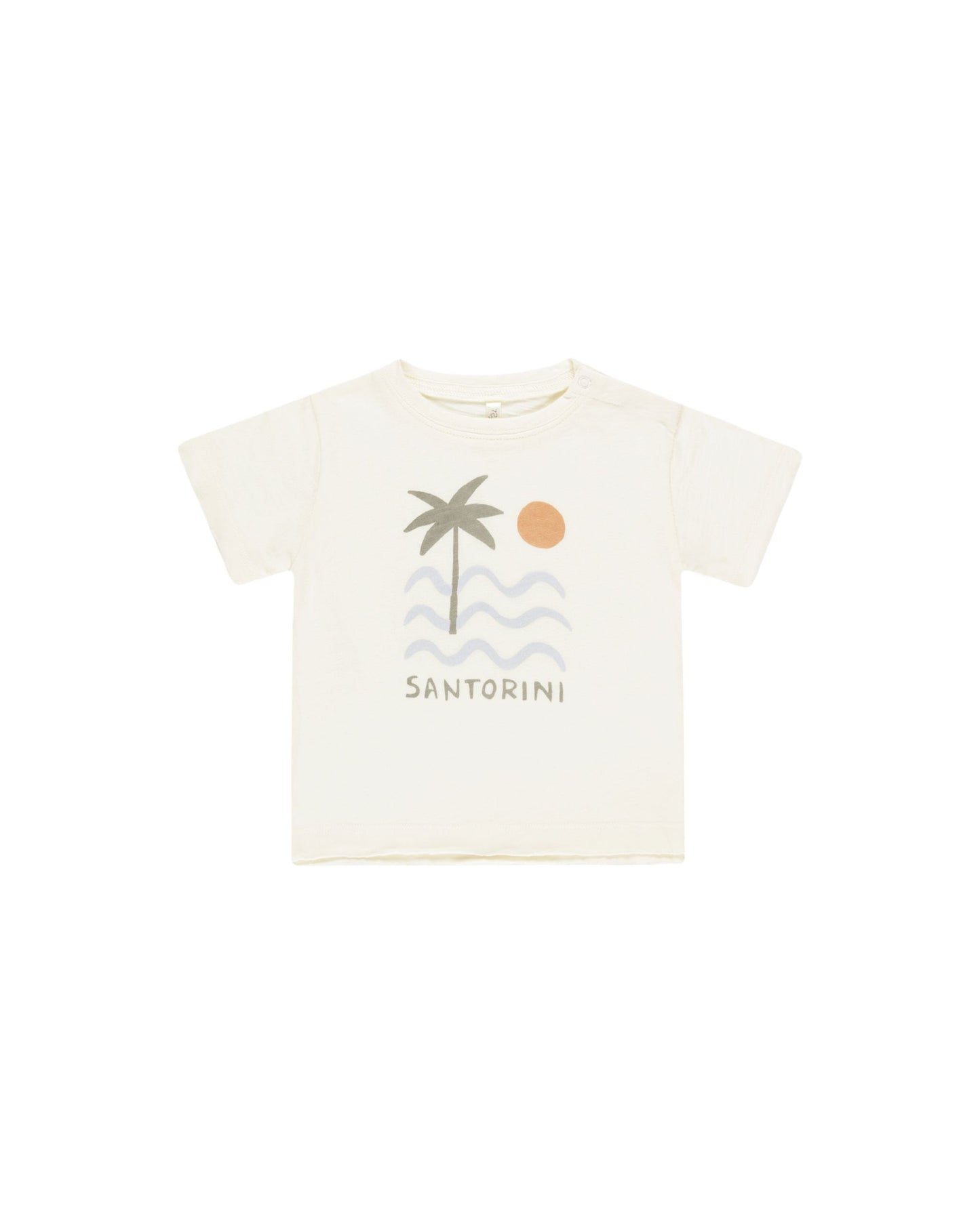 Rylee & Cru - Santorini Raw Edge Tee